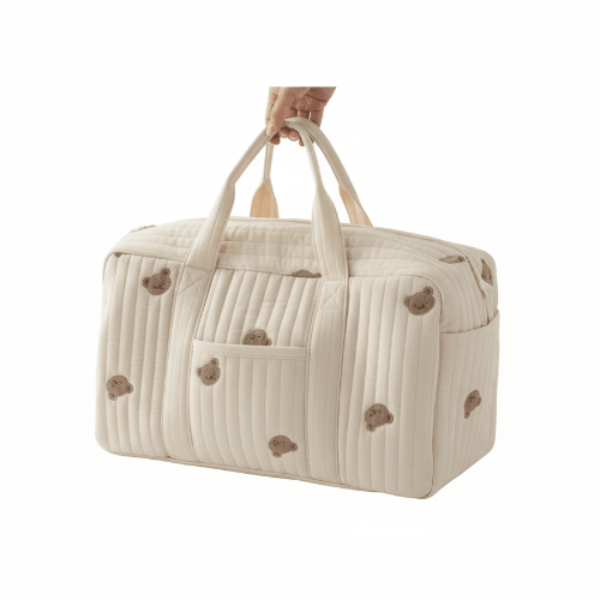 Sac à langer | Multipoches tête d'ourson - Randonnée avec bébé