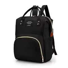 Sac à langer Noir | Sobre et Chic