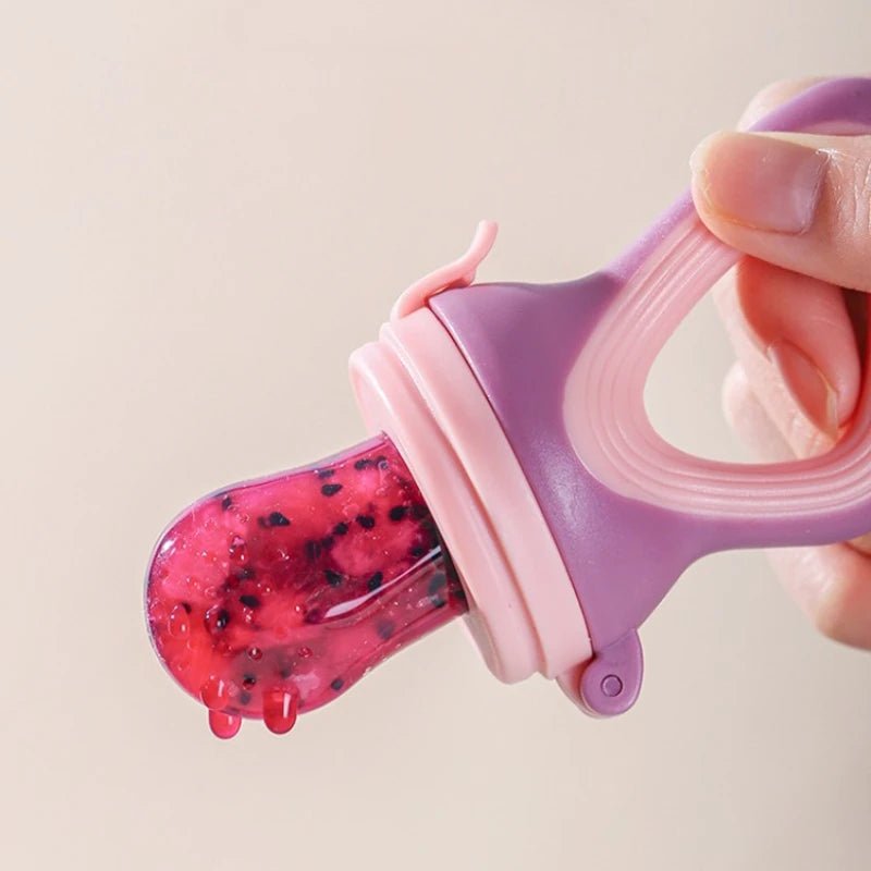Sucette Grignoteuse Bébé | Filet Silicone Sans BPA - Randonnée avec bébé
