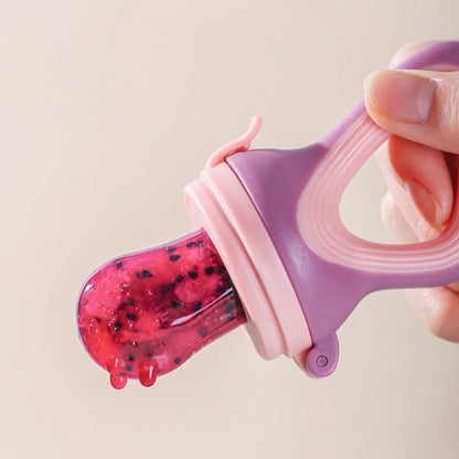 Sucette Grignoteuse Bébé | Filet Silicone Sans BPA - Randonnée avec bébé