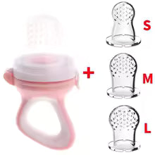 Sucette Grignoteuse Bébé | Filet Silicone Sans BPA