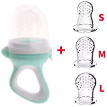 Sucette Grignoteuse Bébé | Filet Silicone Sans BPA