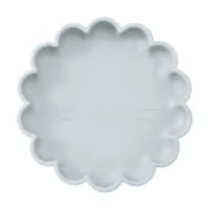 Assiette bébé ventouse | Motif tête de Lion en Silicone - Randonnée avec bébé