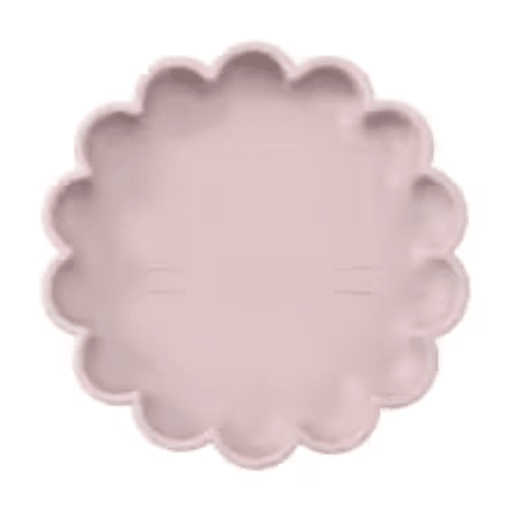 Assiette bébé ventouse | Motif tête de Lion en Silicone - Randonnée avec bébé
