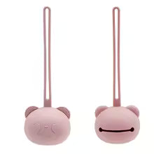Boite a tétine rose pâle