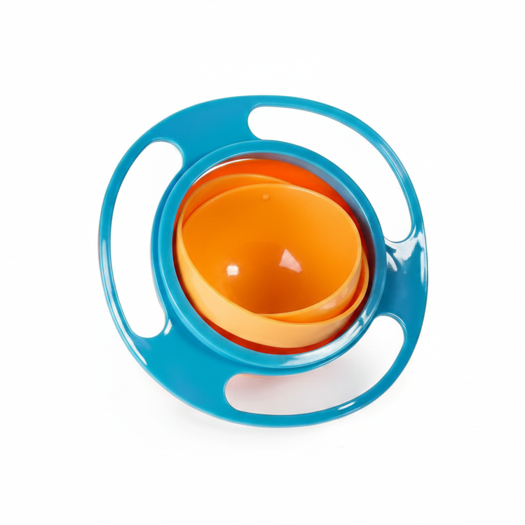 bol bébé gyroscopique bleu