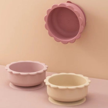 Bol pour bébé | Antidérapant en forme de tête de Lion - Randonnée avec bébé