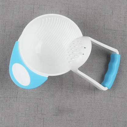 Bol de broyage de couleur bleu