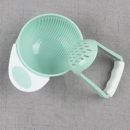 Bol de broyage de couleur vert