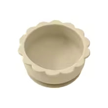Bol pour bébé de couleur sable de plage