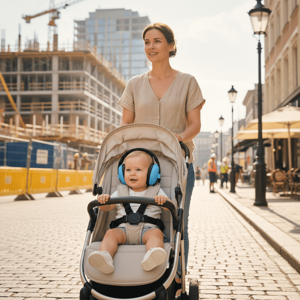 Casque anti bruit bébé | Confort Protection - Randonnée avec bébé