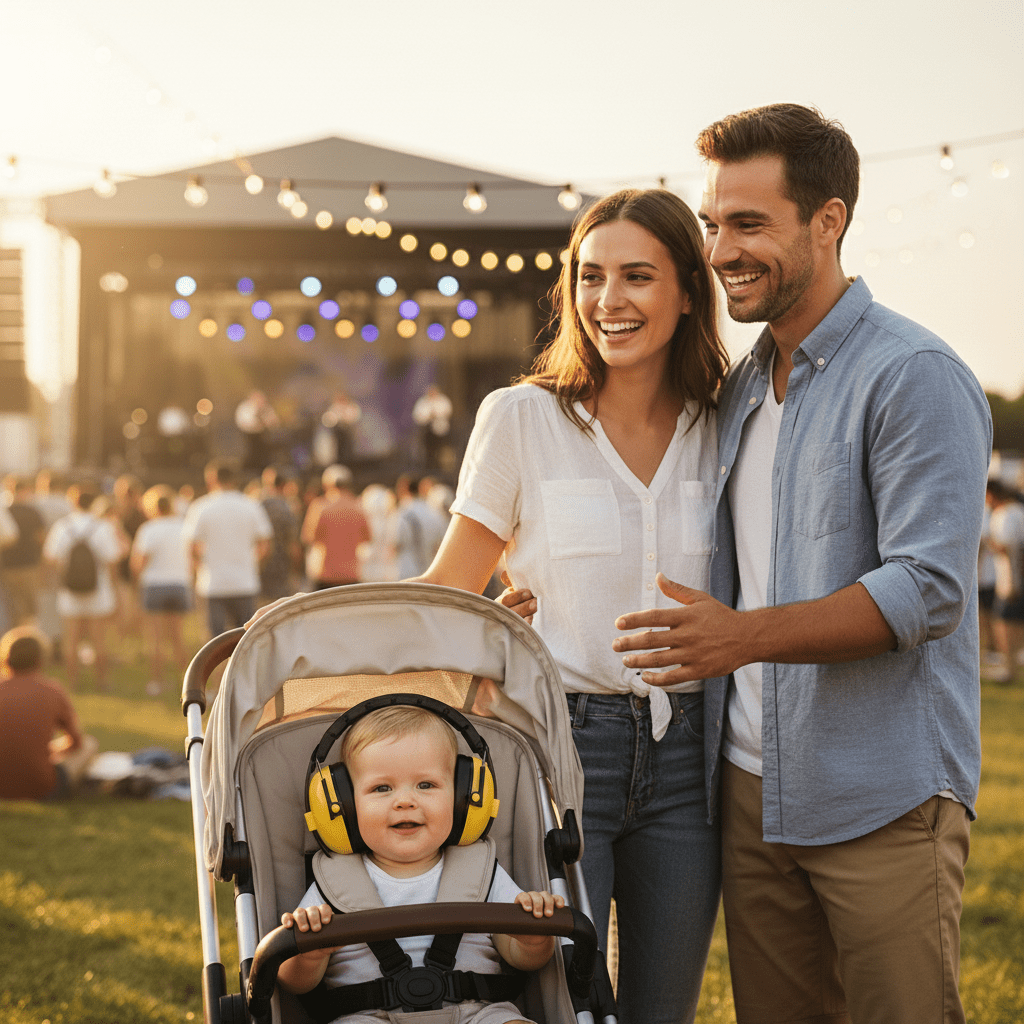 Casque anti bruit bébé | Confort Protection - Randonnée avec bébé