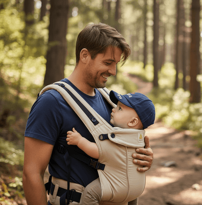 Casquette bébé | Denim réglable 6 - 24 mois - Randonnée avec bébé