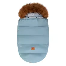 chancelière poussette turquoise
