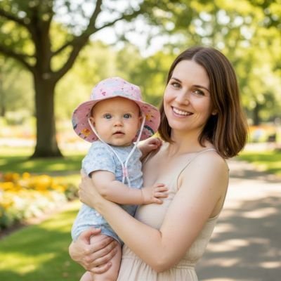 Chapeau bebe | Protection Solaire - Randonnée avec bébé