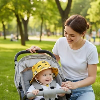 Chapeau bebe | Protection Solaire - Randonnée avec bébé