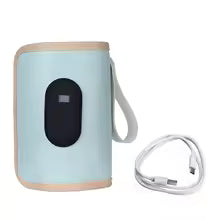 Chauffe biberon bleu