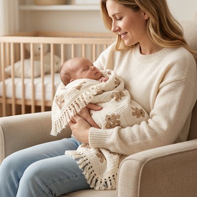 Couverture bébé | Douce et Sécurisante - Randonnée avec bébé