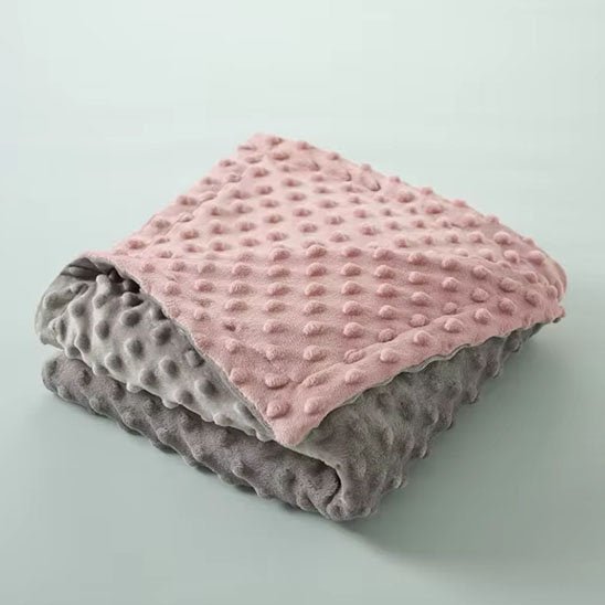 Couverture bébé | Ultra - douce à picots - Randonnée avec bébé