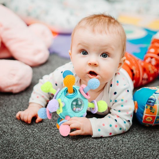 Jouet bebe | Sphere d'Eveil Sensoriel - Randonnée avec bébé