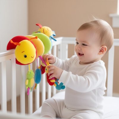 Jouet bebe | Spirale Eveil Sensoriel - Randonnée avec bébé