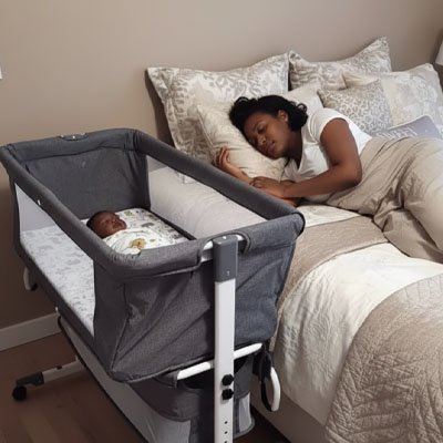 Lit cododo collé au lit parental