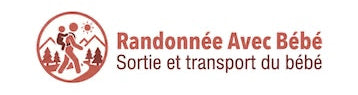 logo randonnée avec bébé couleur