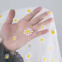 Moustiquaire poussette | Motif Marguerites