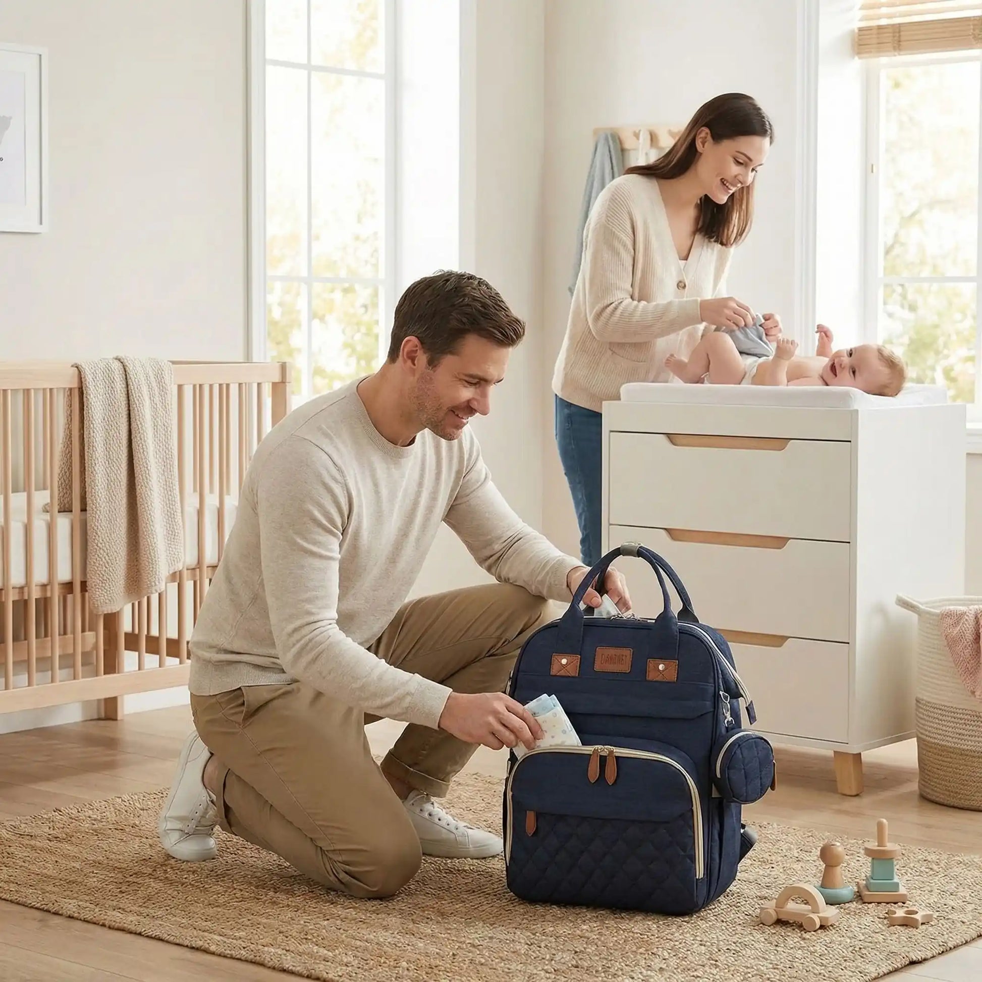 Sac à langer | Multifonction Isotherme - Randonnée avec bébé