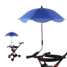 Ombrelle pour poussette | Anti-UV — Coloris tendance