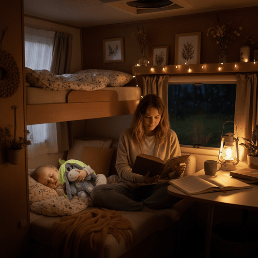 Peluche | Âne Respirant Lumineux Apaisant - Randonnée avec bébé