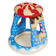 Piscine maison de bonbon