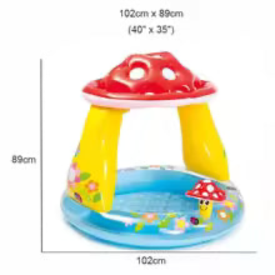Piscine gonflable champignon mesure