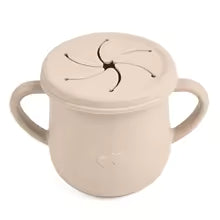 Pot conservation bébé ouverture spirale beige