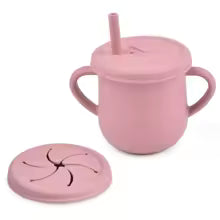 pot et gobelet set rose