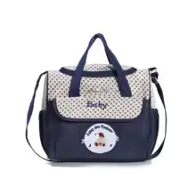 sac a langer bebe bleu profond