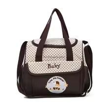 Sac à langer couleur chocolat
