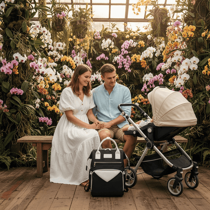 Sac à langer | Compact avec tapis à langer et rangements optimisés - Randonnée avec bébé
