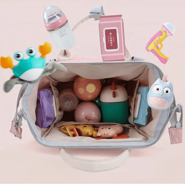 Sac à langer | Compact avec tapis à langer et rangements optimisés - Randonnée avec bébé