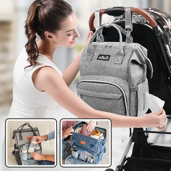 Sac à langer | Connecté et Anti - vol - Randonnée avec bébé