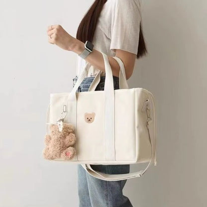Sac à langer | Motif tête d'ourson - Randonnée avec bébé