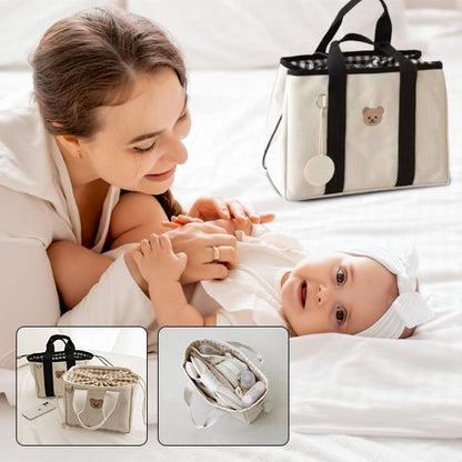 Sac à langer | Motif tête d'ourson - Randonnée avec bébé