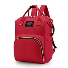 Sac à langer rouge