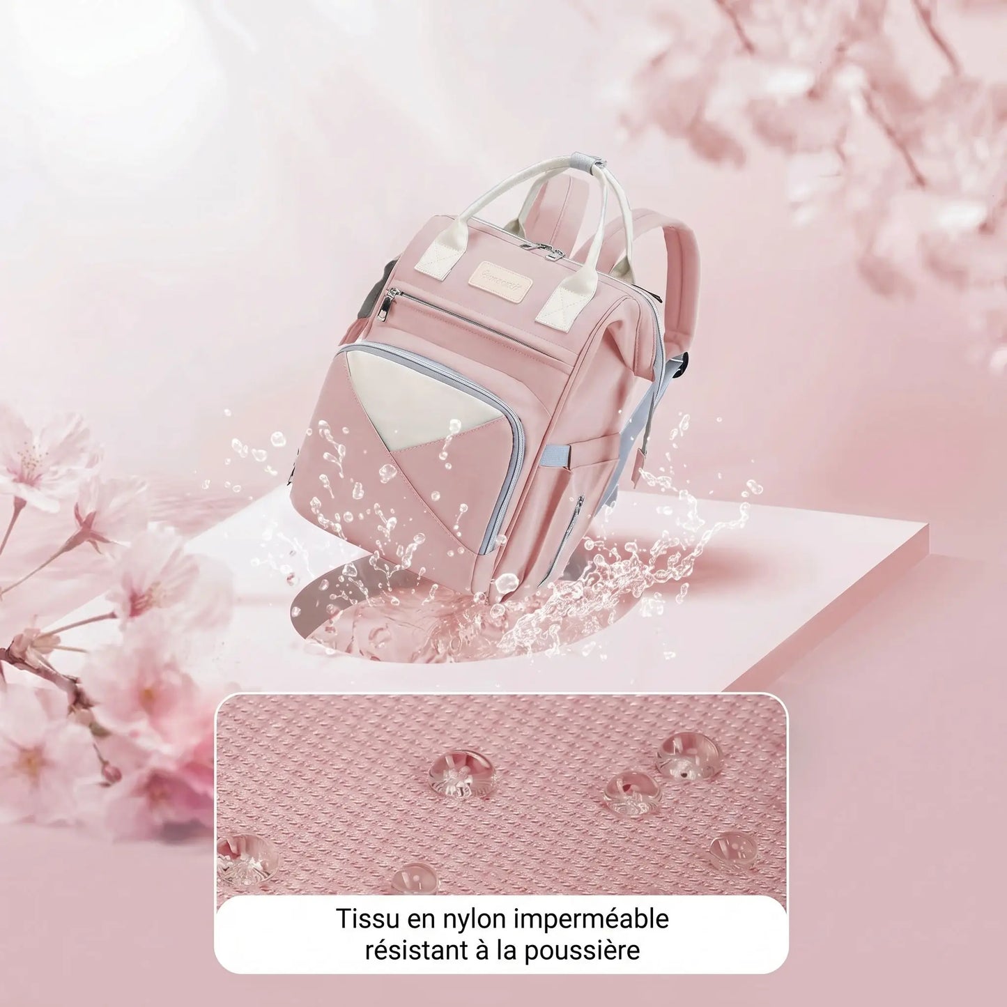 Sac à langer imperméable et anti-poussière