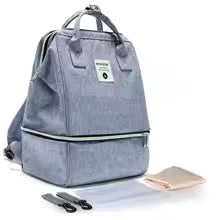 sac à dos à langer denim