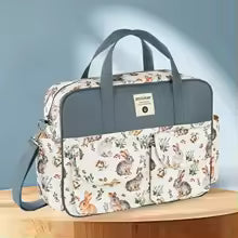 Sac à langer motif lapin de noel