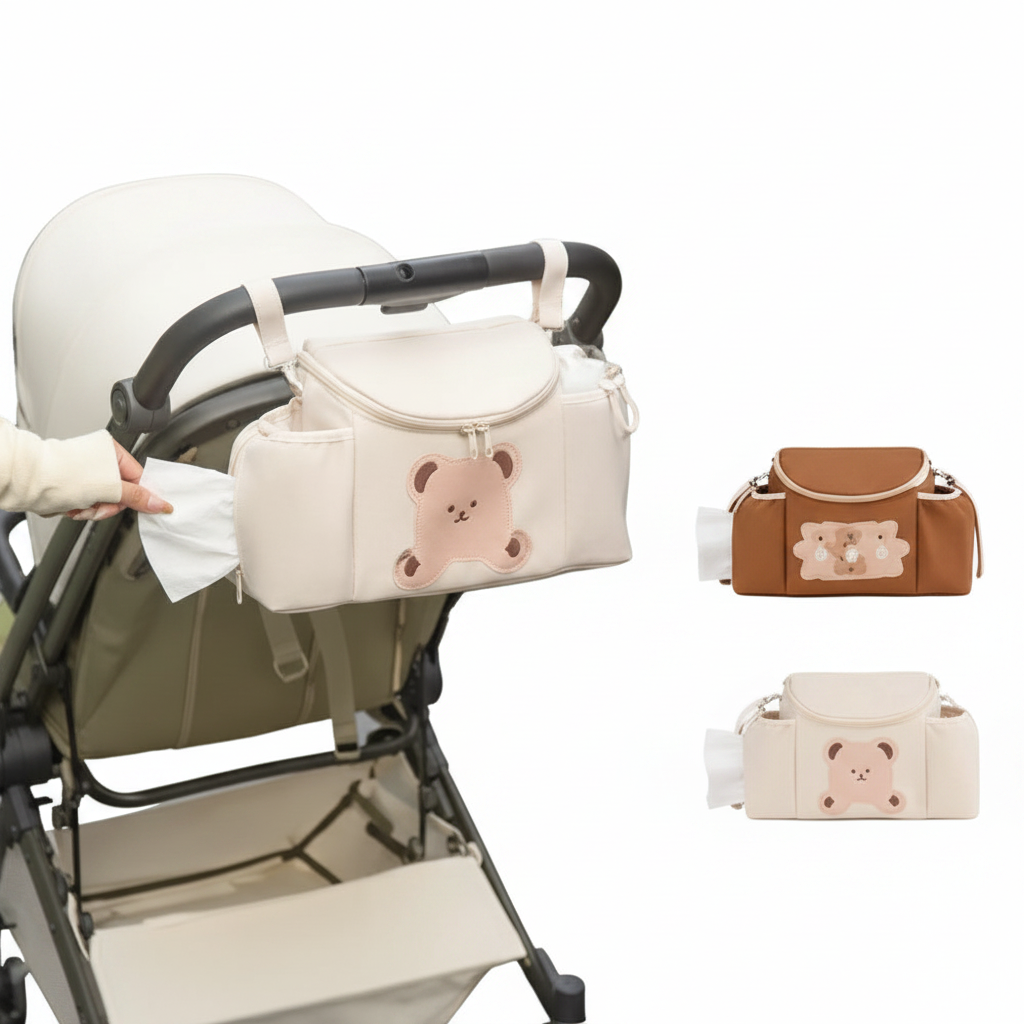 Sac pour poussette les 3 couleurs 