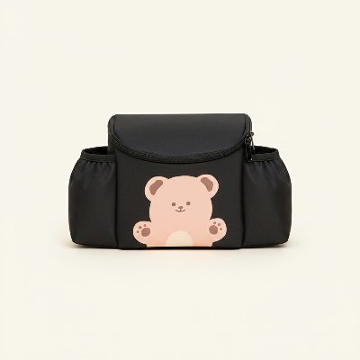 Sac pour poussette couleur noir