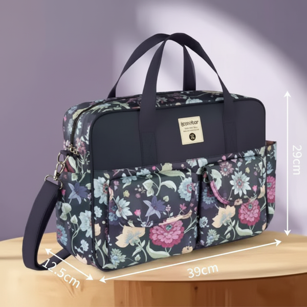 Sac Purple Flowers mesures uniquement