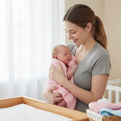 Serviette de bain bébé 4